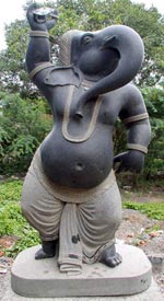 Large Garden Ganesh Statue