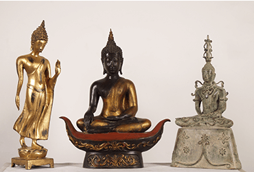 Thai Brass Buddha Statues for sale