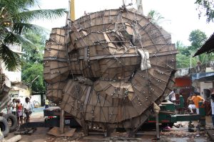 23 foot Nataraja in mold