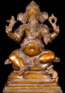 Brass Statue of Hindu God Ganesh Brass Statue of Hindu God Ganesh