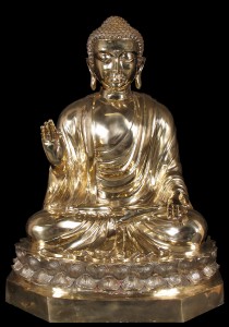 Japanese style Buddha statue