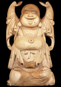 Fat & Happy Buddha Statue by Lotus Sculpture 