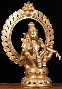 Son of Shiva and Vishnu; Lord Ayyappa