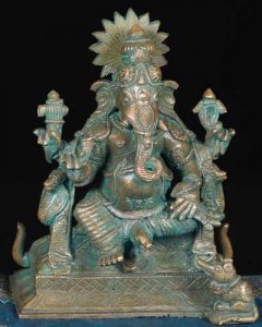 Tryakshara Ganapati