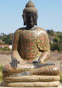 stone-garden-buddha-statue