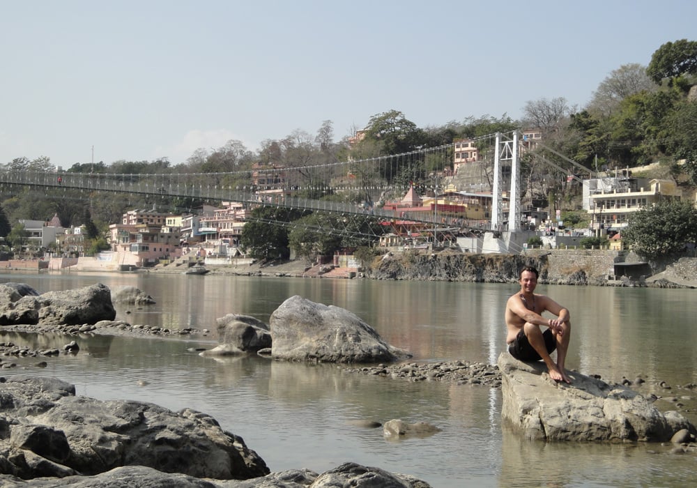 Swimming in the Ganges