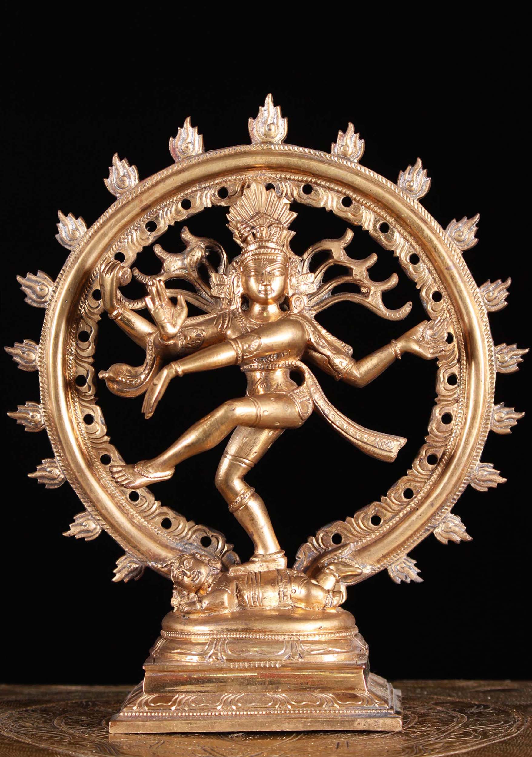 Bronze Small Nataraja Statue 9"