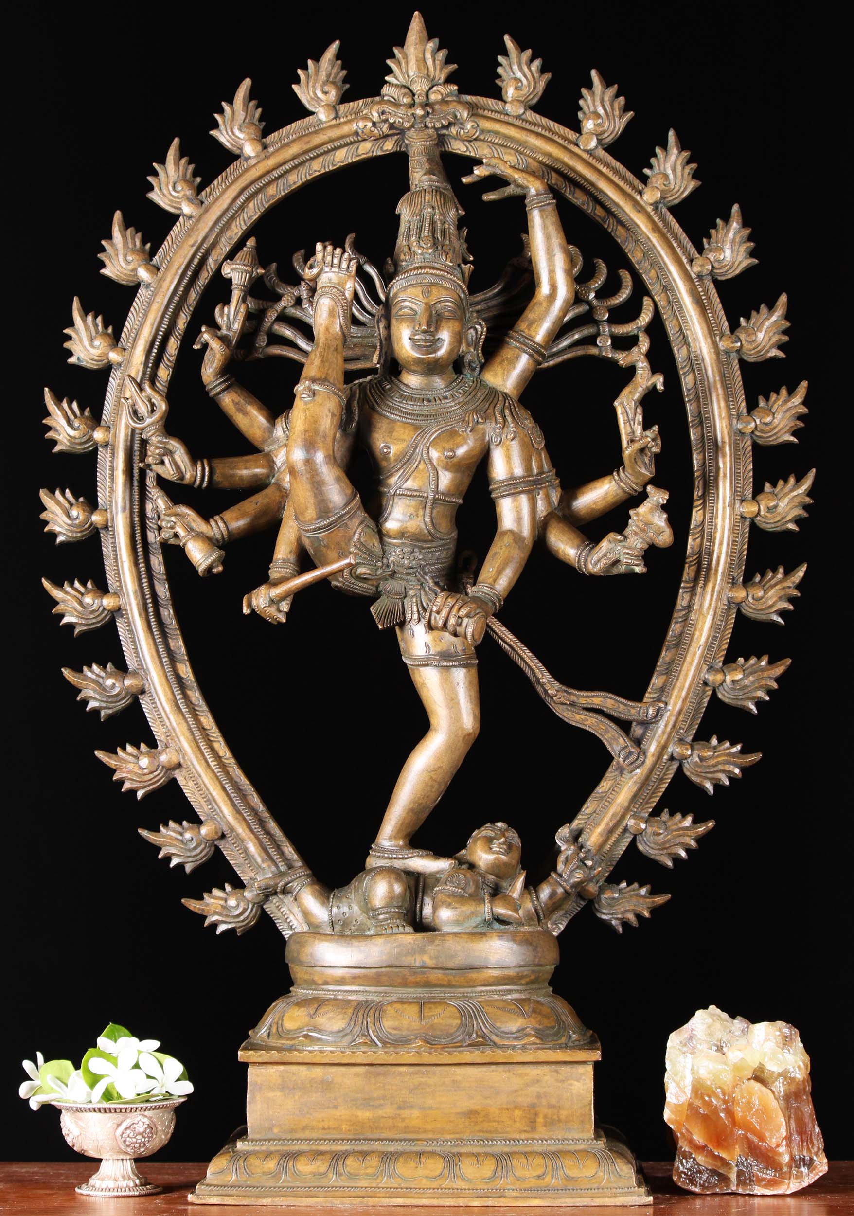 Standing Shiva Statue, 66 Cm Big Large Size Bonded Bronze Shiva Idol, Lord  Shiva Murti, Shiv, Siva, Hindu God of Meditation Yoga & Dance - Etsy
