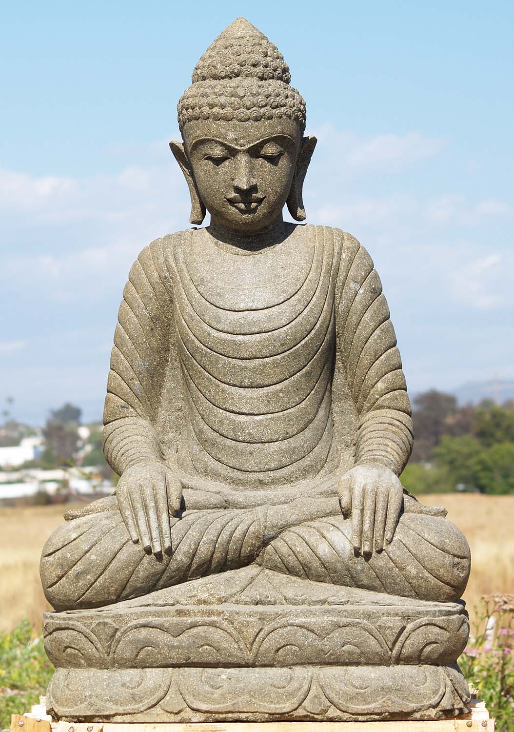 Stone Buddha in Shamatha Meditation 40"