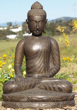 Custom White Marble Gandhara Buddha 72