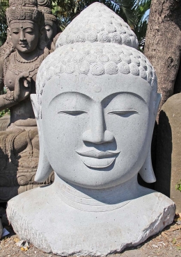 SOLD Abhaya Buddha Garden Statue 40
