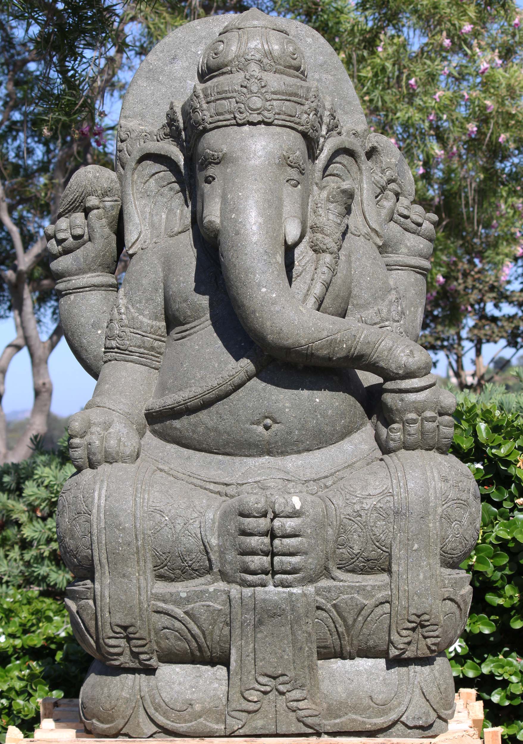 Large Ganesha Stone Statue