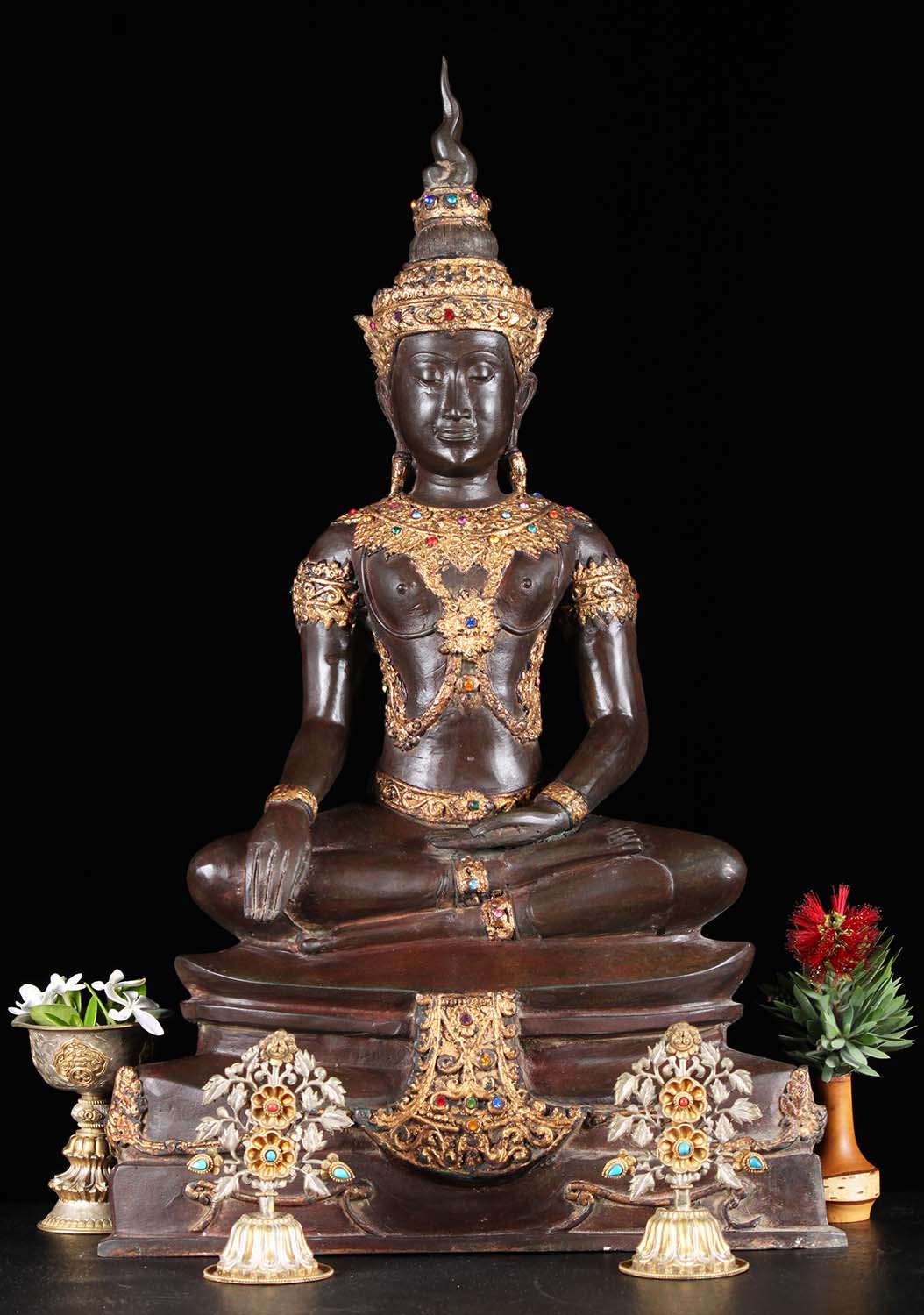 Earth Touching Royal Ayutthaya Buddha 24"