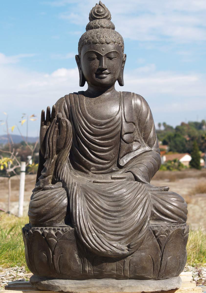 SOLD Teaching Garden Buddha Statue 40