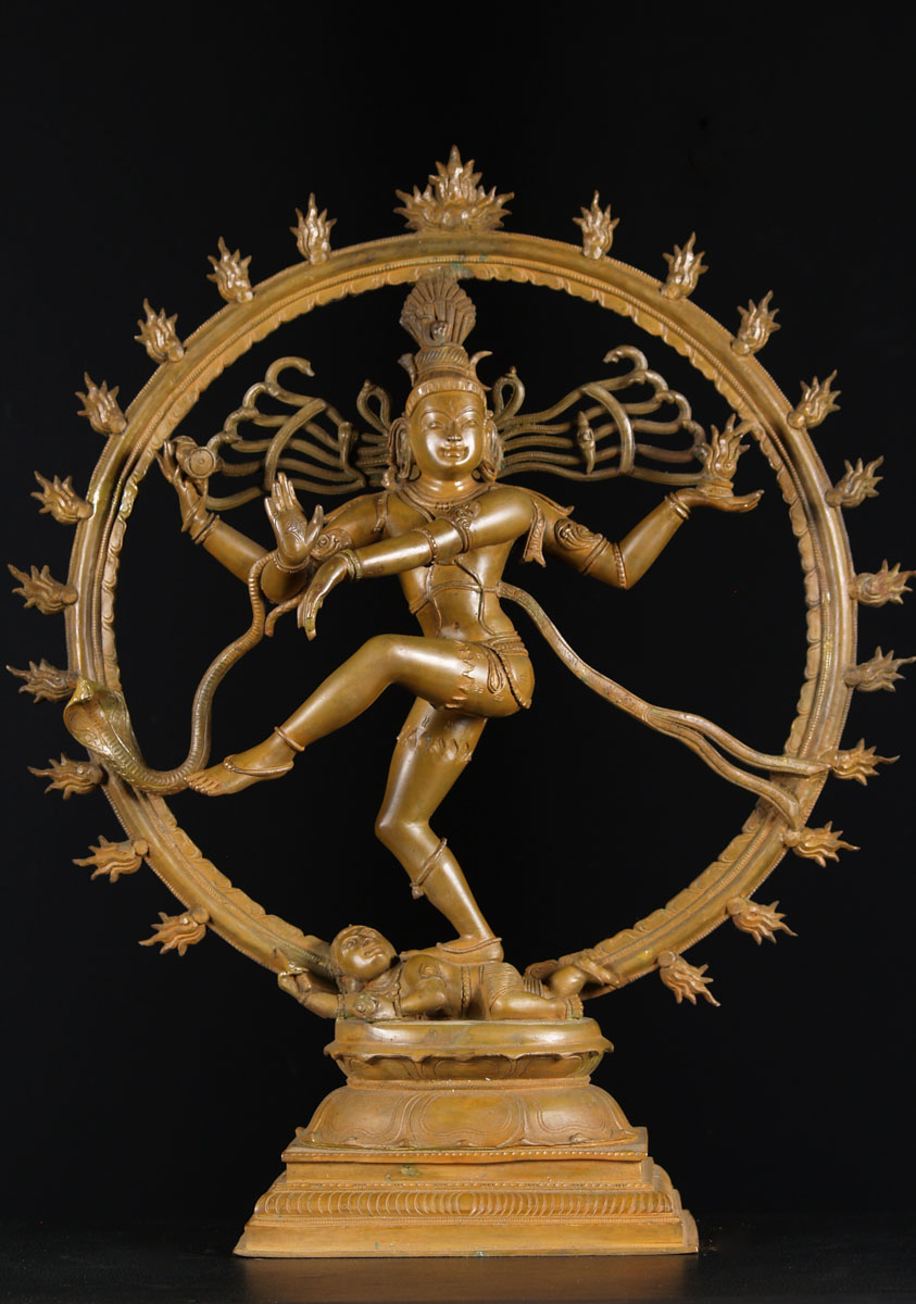 Bronze Dancing Nataraja Statue 24.5"