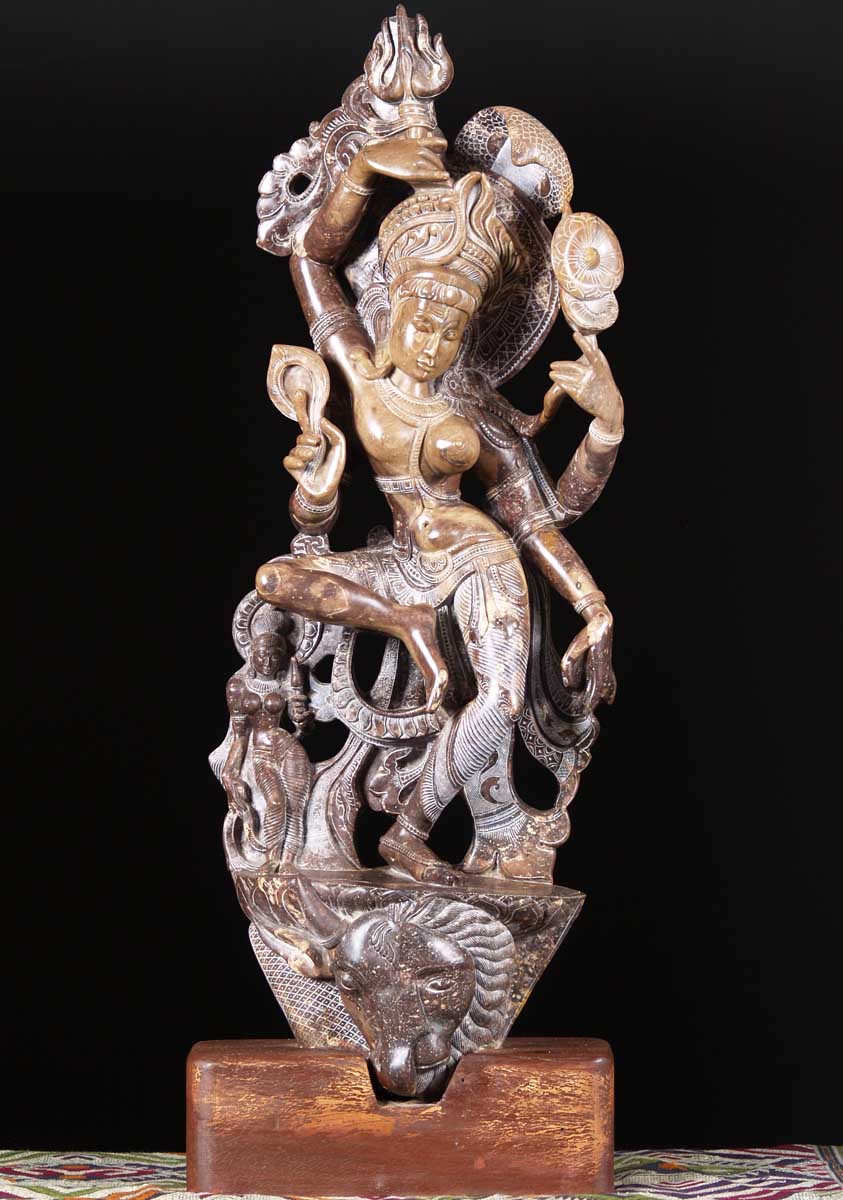 Award Winning Marble Ardhanari 33"