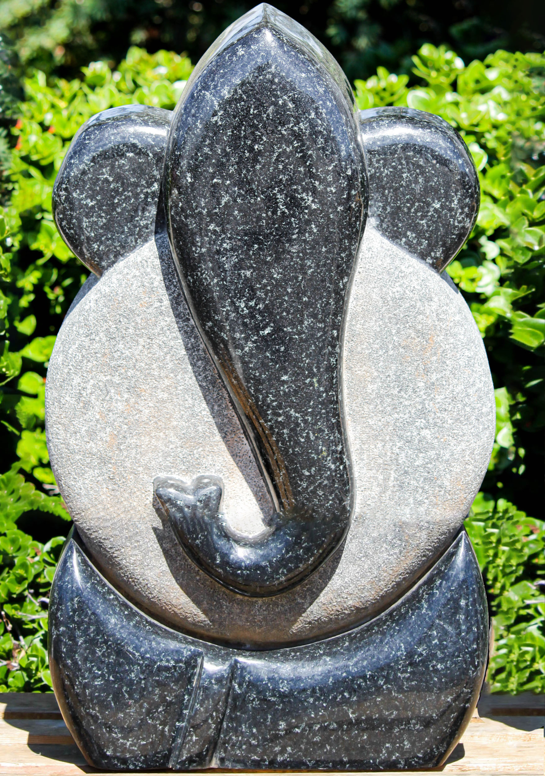 Green Granite Modern Abstract Ganesha 31"