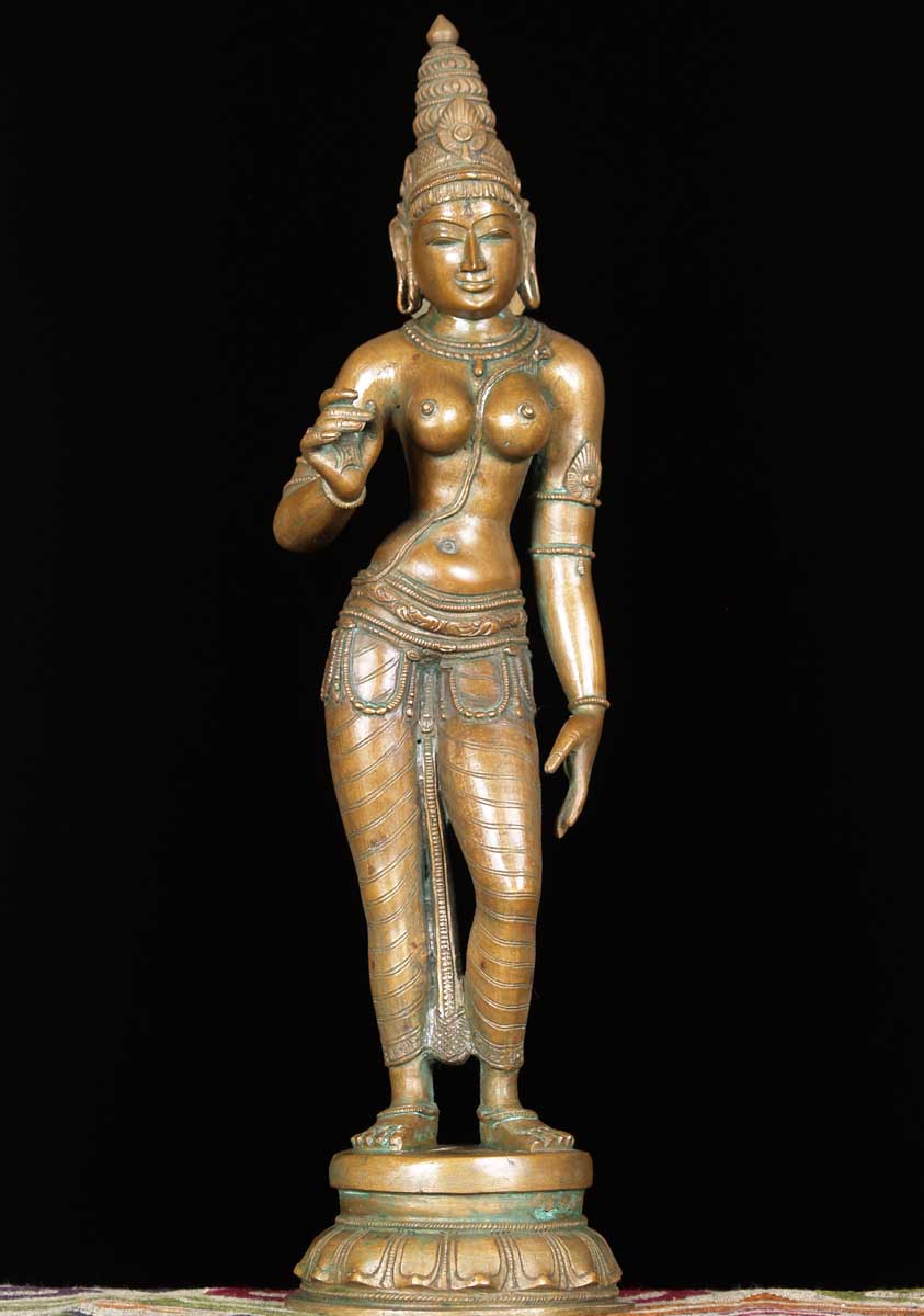 Bronze Parvati as Shivakami 18"