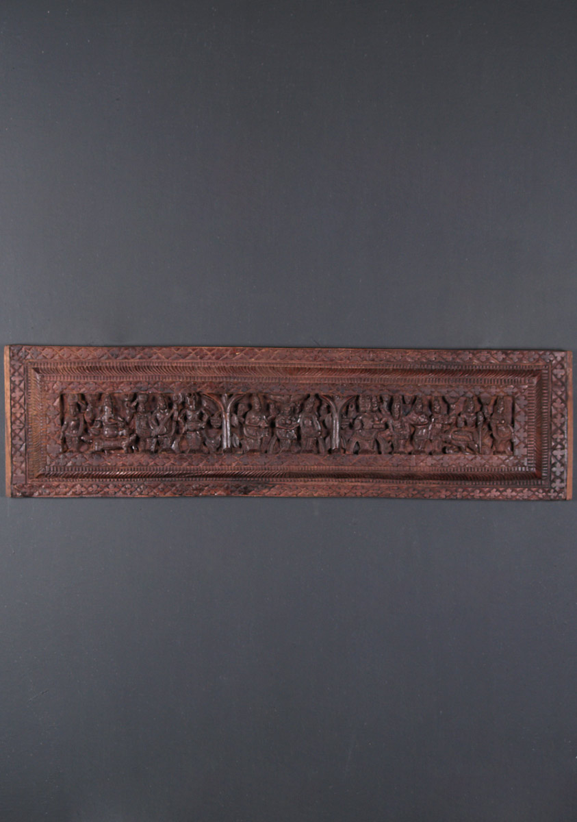Wood Shiva Marriage Panel 43"