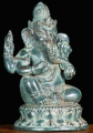 Brass Small Altar Ganesh Statue 6"