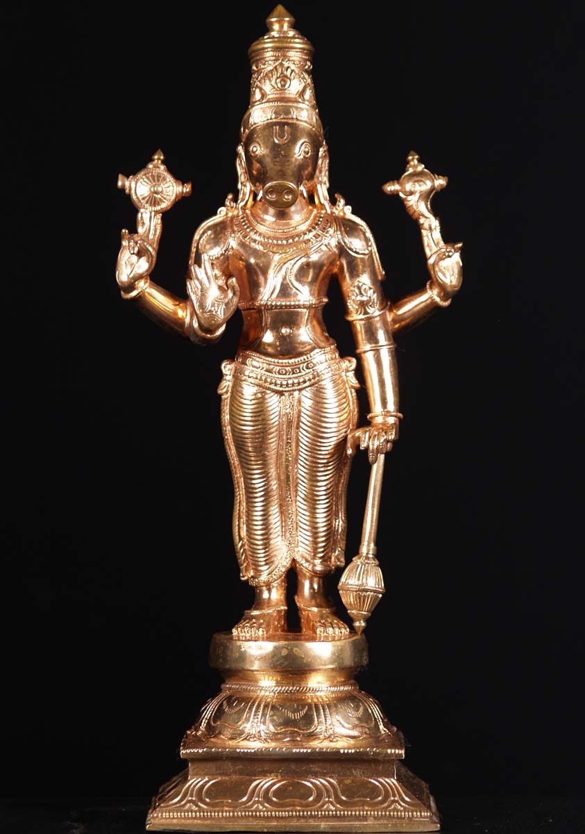 Masterpiece Bronze Dasavatar Set 13"