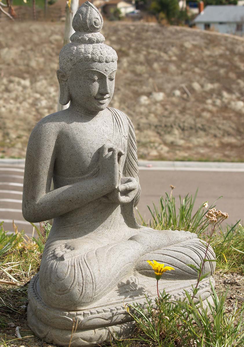 Dharmachakra Buddha Statue 28"