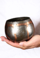 Hand Crafted in Bangkok Buddhist Monk Copper Alms Bowl Small One of a Kind 5.5"