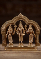 Bronze Vishnu Set with Shreedevi & Bhudevi 7"