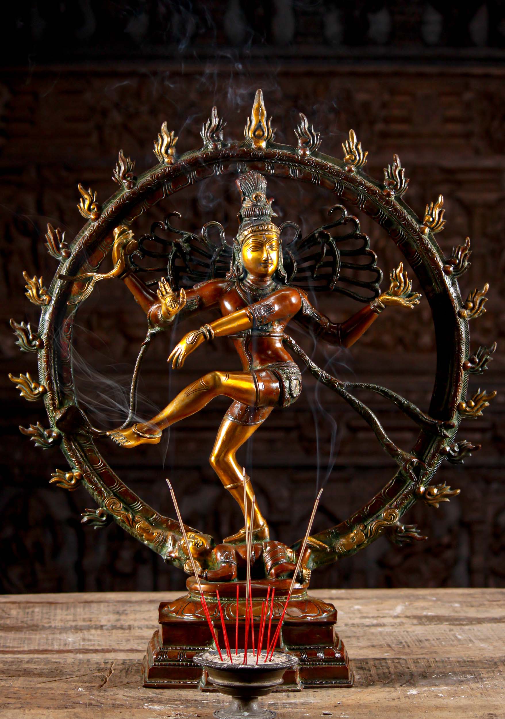Hindu Shiva Nataraja Statue Cosmic Divine Dancer Liberator of Souls.Great.