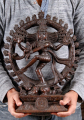 Wooden Lord Shiva as Nataraja Statue 18"