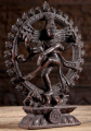 Wooden Lord Shiva as Nataraja Statue 18"