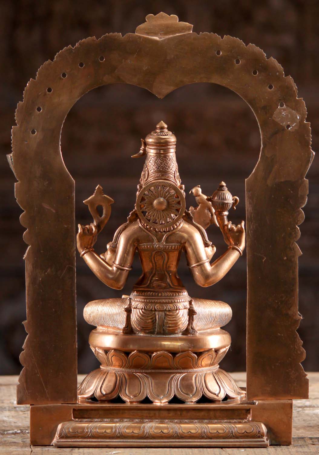 Bronze Kamatchi Seated in Ardhapadmasana 18" full price $2199
