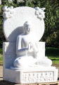 Dharmachakra Mudra Buddha Statue Buddha's 1st Sermon "Sermon in the Deer Park" 49.5"