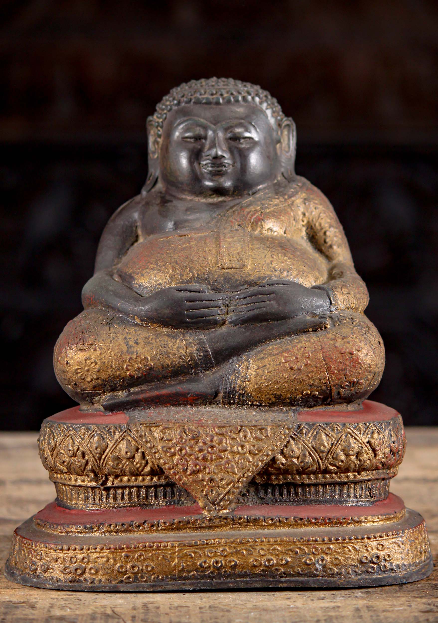 Tibetan buddhist Hinduism brass sculpture casting Maitreya Perfect collection 