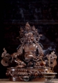 Copper Kubera Jambhala Chief of Demons of The Lower World Nepal Statue  16"