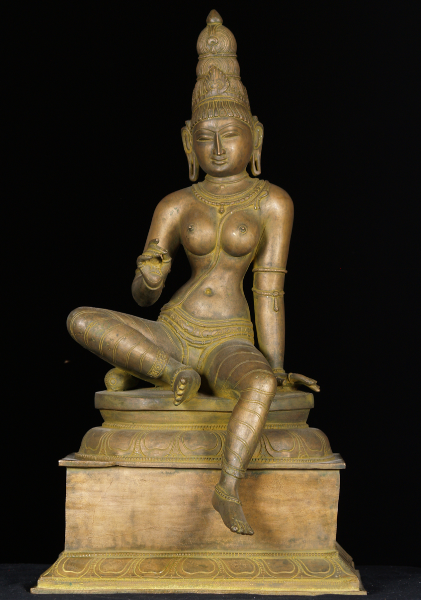Bronze Parvati as Bogashakti 21"