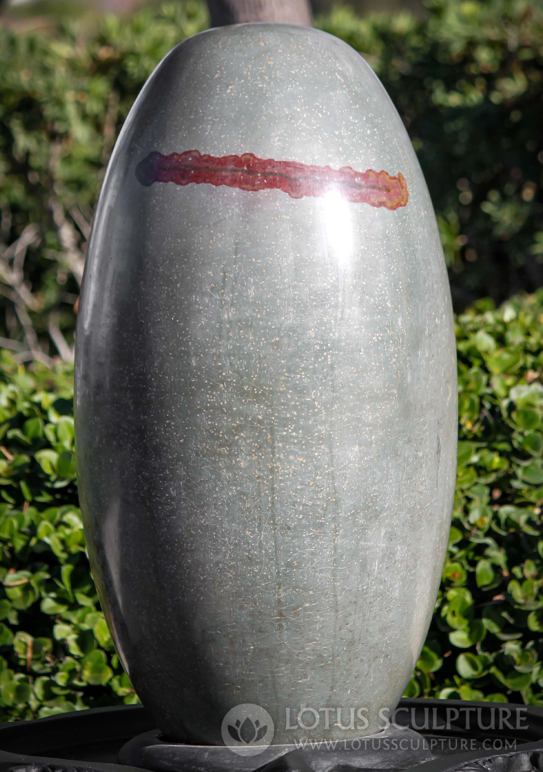 Masterpiece One of Kind Tantric Narmada Shiva Lingam Representing Shiva as a Pillar of Fire 26"