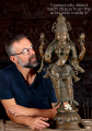 Exquisite South Indian Bronze Lakshmi Statue - Goddess of Prosperity and Abundance 31"