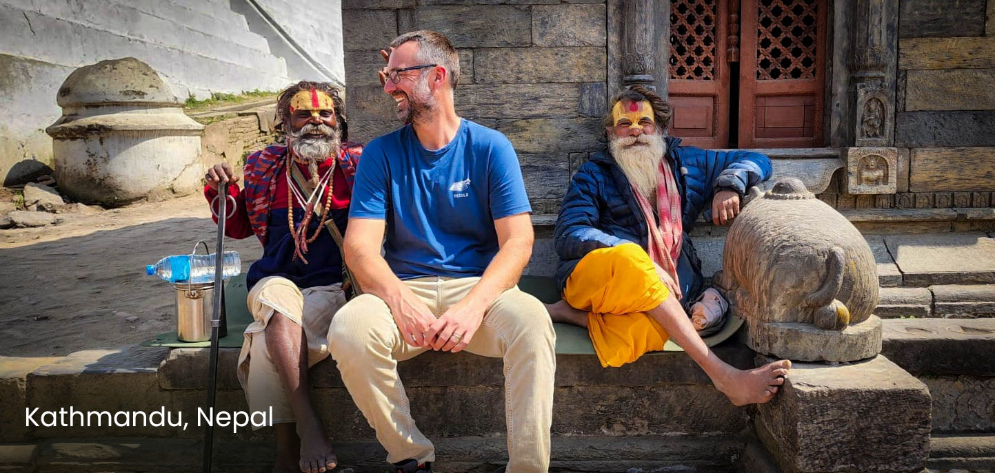 Sadhus, Pastupatinath, Kathmandu Nepal