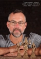 Venugopal Statue the Synthesis of Krishna & Vishnu with Consorts Polished Bronze 7"