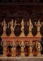 Dasavatar Statues - Complete Set of Ten Avatars of Lord Vishnu Cast in South Indian Bronze 10.5"