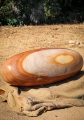 Shiva Lingam Large Narmada River Natural Sacred Stone with Eye of Shiva Marking 54"