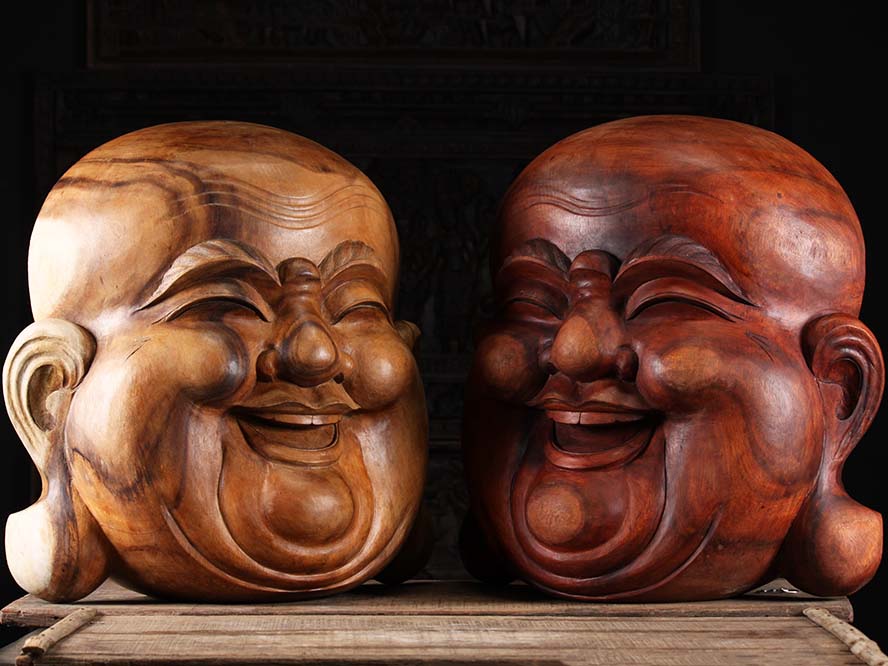 Beautiful Buddha masks