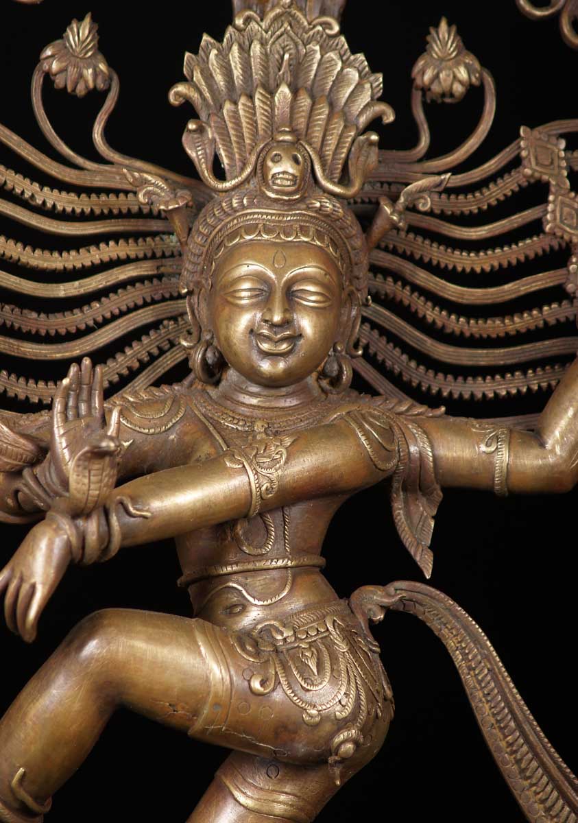 Bronze Stunning Nataraja Statue 34.5"