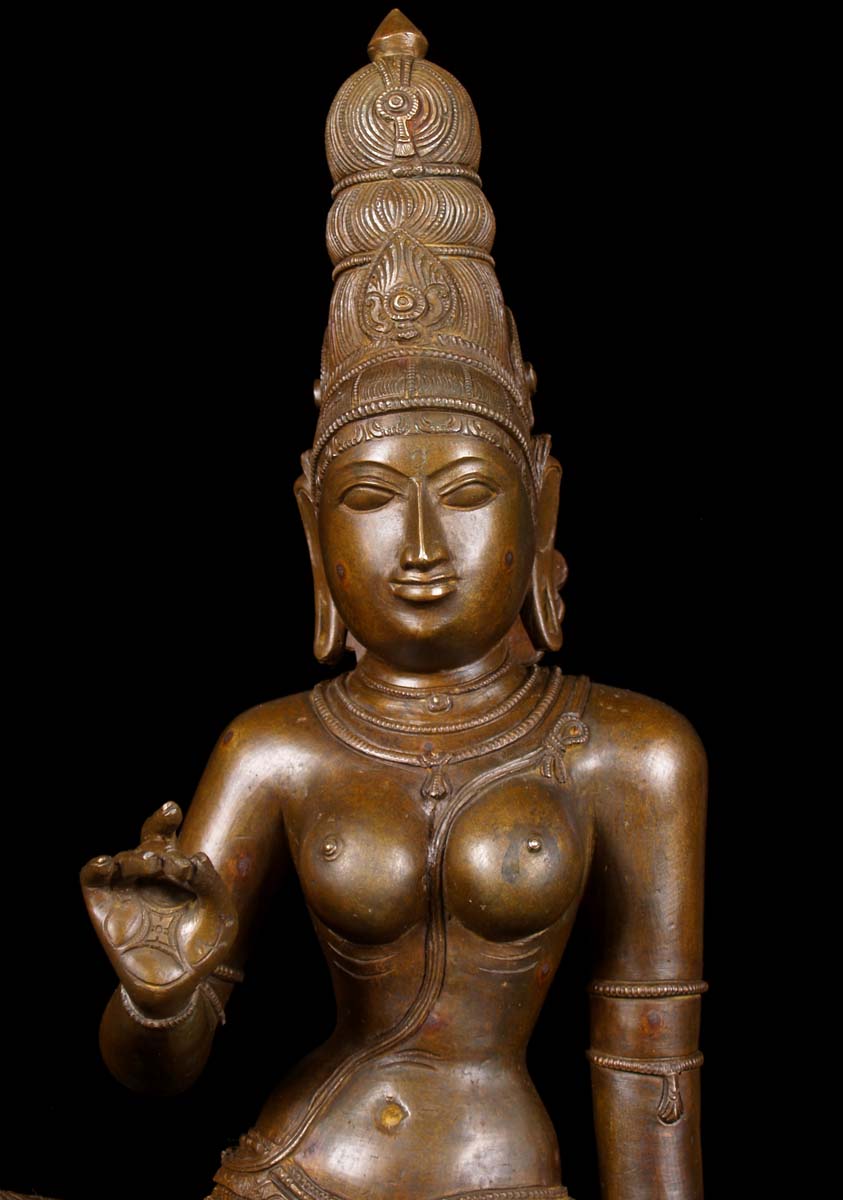 Parvati as the Goddess of Pleasure Bogashakti 21"