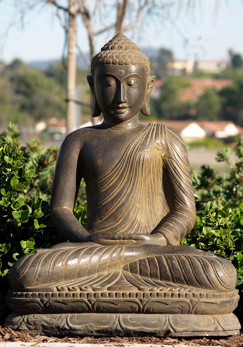 Meditating Buddha Sculpture 32"