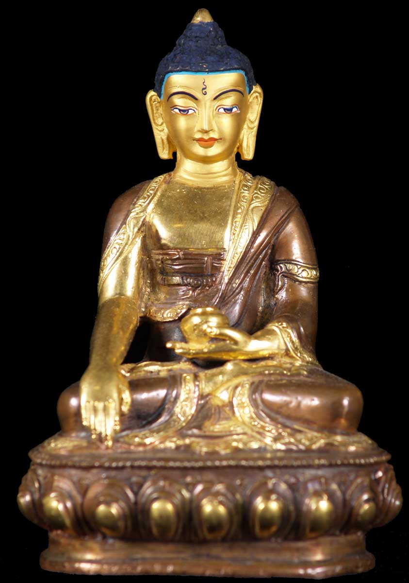 Small Medicine Buddha Statue 5"